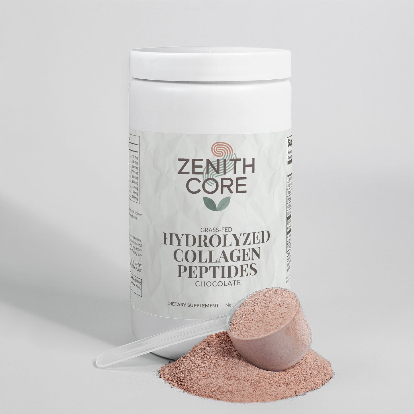 Grass-Fed Hydrolyzed Collagen Peptides (Chocolate)