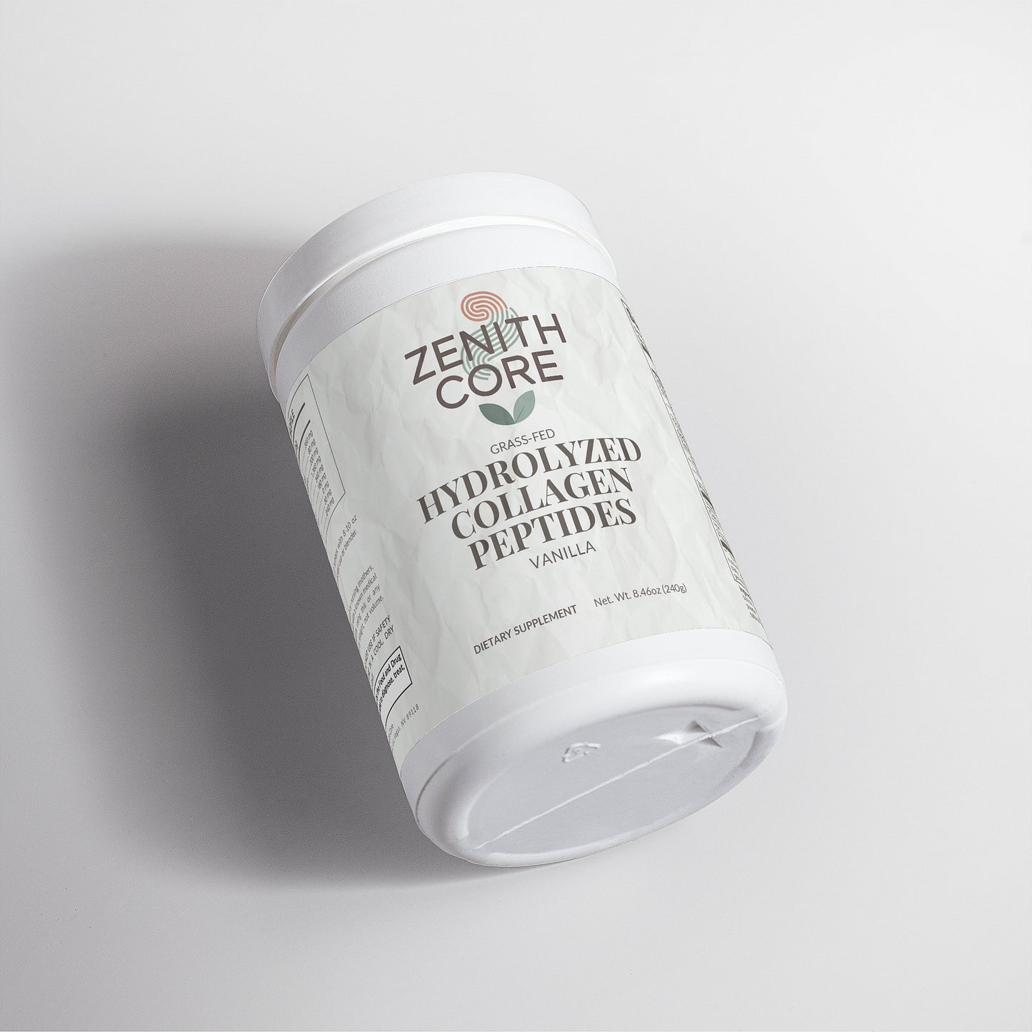 Grass-Fed Hydrolyzed Collagen Peptides (Vanilla)