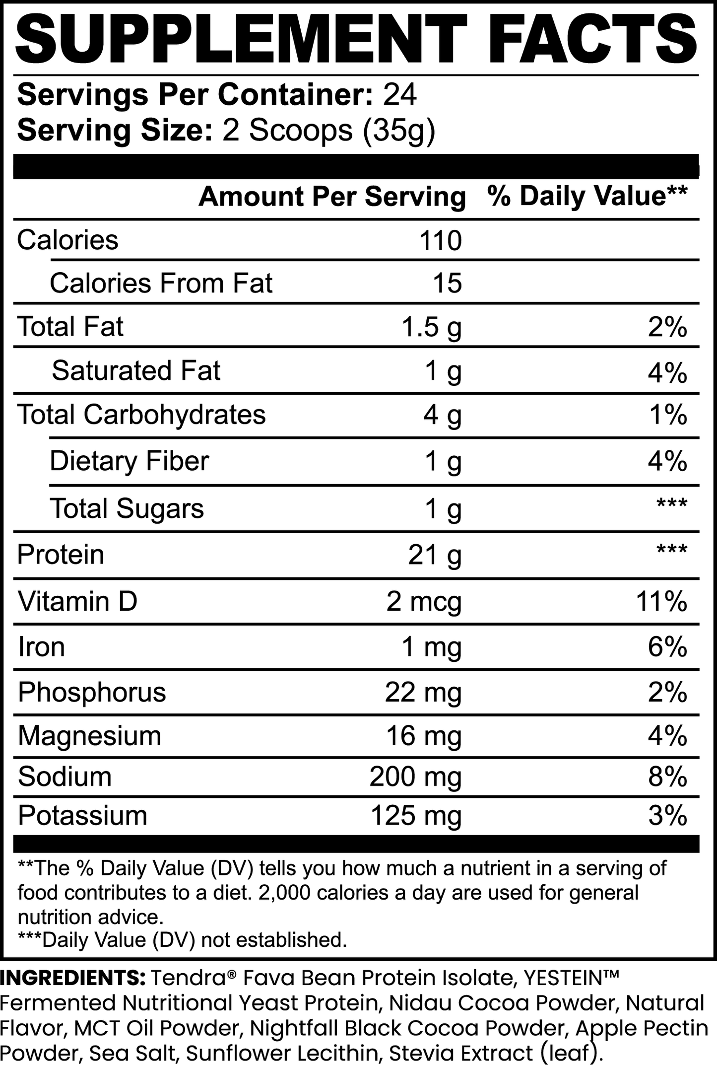 Gut-friendly Plant Protein, Chocolate