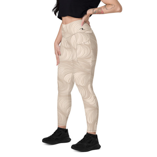 Oat Swirl Recycled Leggings